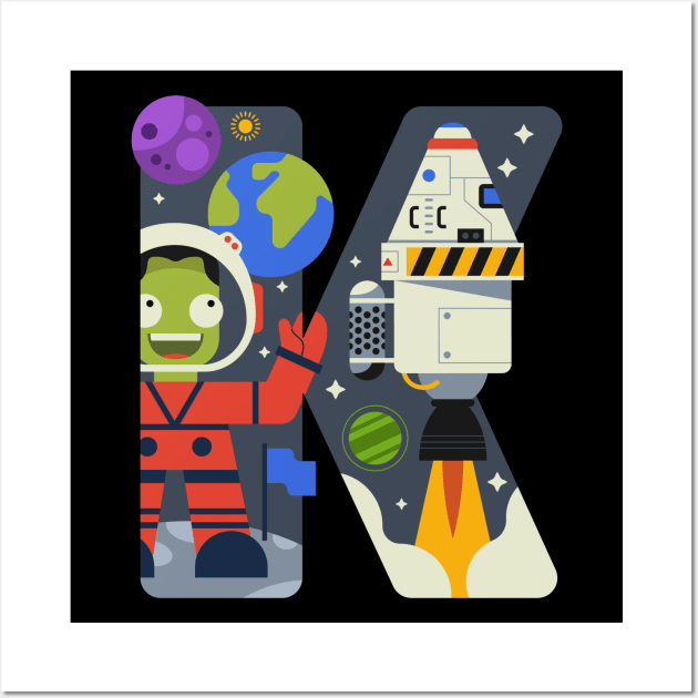 No Kerbal Left Behind Wall Art by thehappyonion